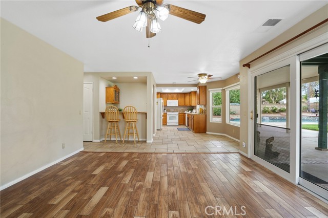 Family Room & Kitchen