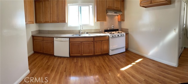 kitchen next to laundry room