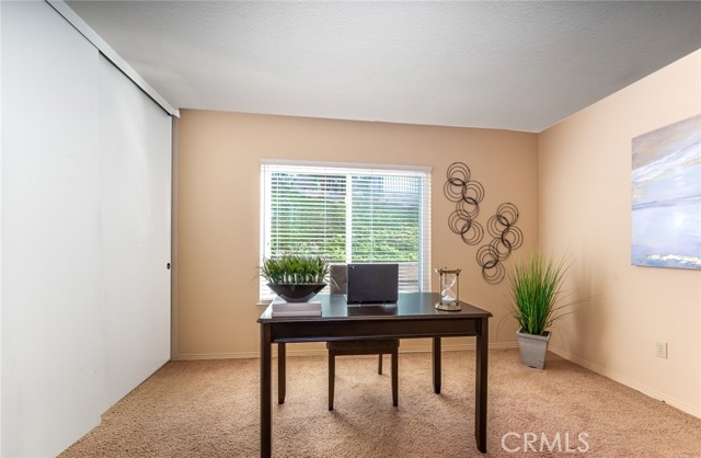 Down stairs bedroom being used as office