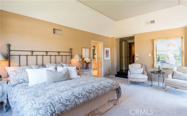 Master suite with 2 walk in closets and closet in bathroom as well!