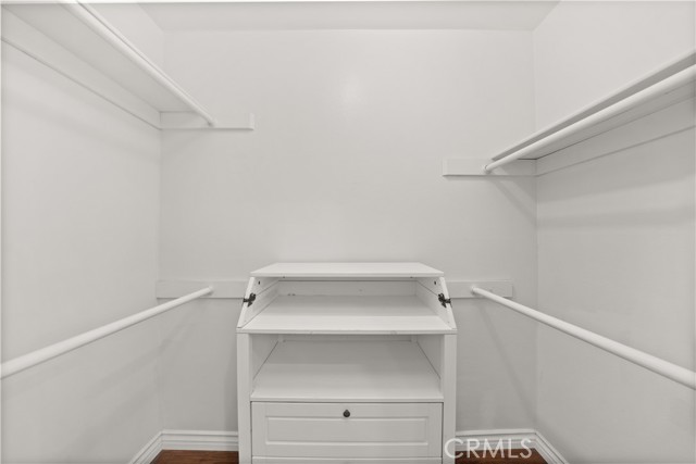 Walking closet in Master Bedroom