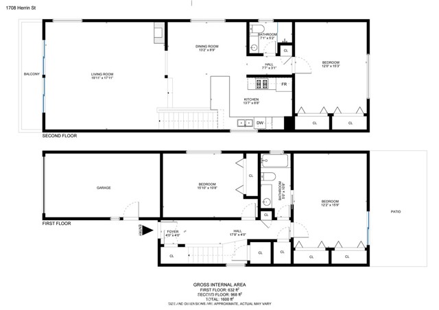 1708 Herrin Street, Redondo Beach, California 90278, 3 Bedrooms Bedrooms, ,2 BathroomsBathrooms,Residential,Sold,Herrin Street,SB22047138