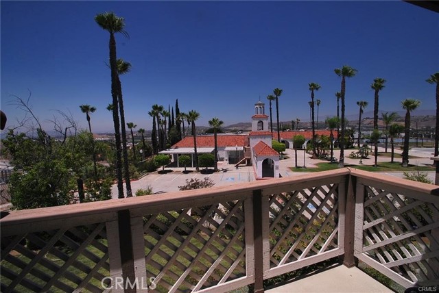 Balcony view from master bedroom