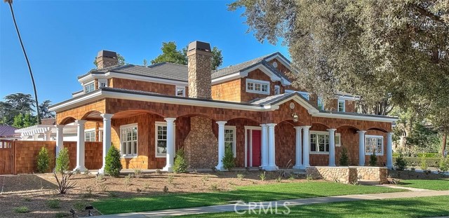 3861 E California Boulevard Pasadena, California A must see brand new, special and one of the kind home situated in the distinctive neighborhood of Michillinda park. Designed by Architect Craig Stoddard. The living room and the dinning room are large and inviting, light filled with wonderful views of the outdoors. Adjacent is the family room with sliding doors that open up to the patio with a BBQ island. Kitchen is well equipped with top of the line stainless steel Viking appliances, ready for the gourmet chef, plus a Viking full height wine cellar, beverage center, ample quartz island and two sinks for entertainment. Master bedroom has sitting area, balcony and a fabulous soaking tub with air jets, perfect for relaxing. Four other bedrooms also feature en suite bathrooms. The house has three fireplace and beautiful hardwood floors throughout. The house has whole house water filter system and is wired for internet. The three cars attached garage has plug in for an electric car charging. There is a dedicated area with hook ups for an RV. A large backyard can accommodate a pool with plenty of play area to enjoy. Michillinda Park is a remarkable neighborhood that is not cookie cutter in appearance, close to dining, shopping, entertaining and recreation.