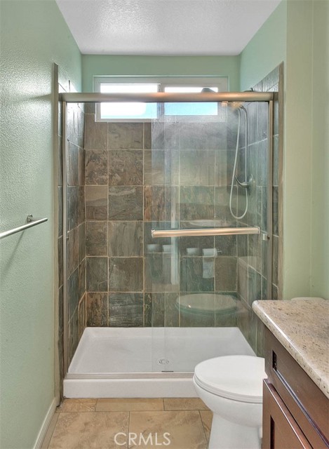 Walk-in hall shower