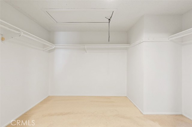 Very Spacious Master Walk-in Closet