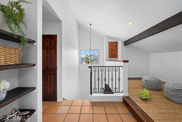 Loft area at top of the stairs - perfect playroom/home office!