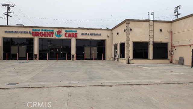 Parking and front of Building