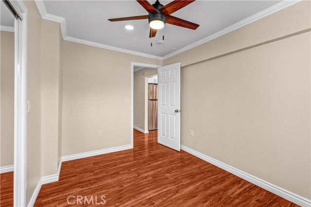 Bedroom entry view.