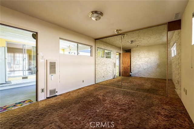 Bedroom opens to covered patio