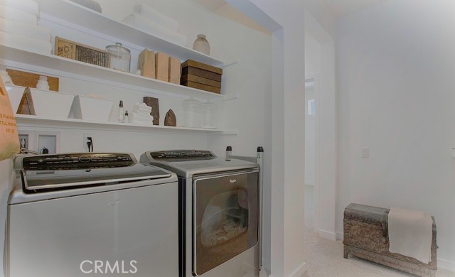 Laundry nook - washer/dryer