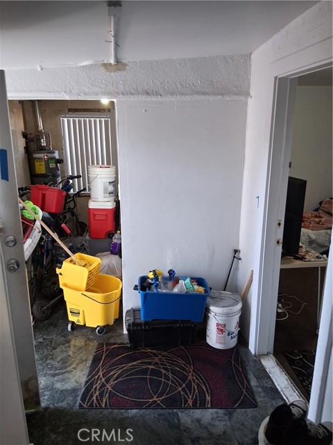 Back entryway.