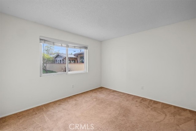 Rear or South-facing bedroom #3 has backyard views.