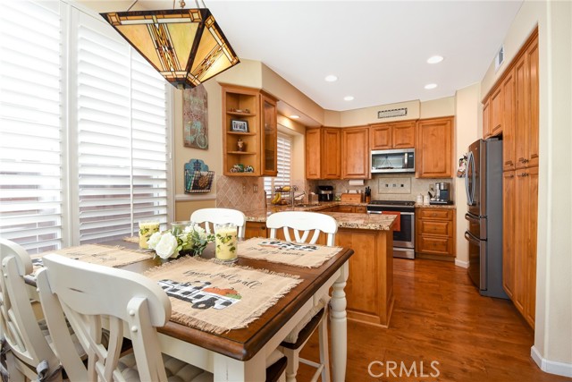 upgraded kitchen with tons of storage