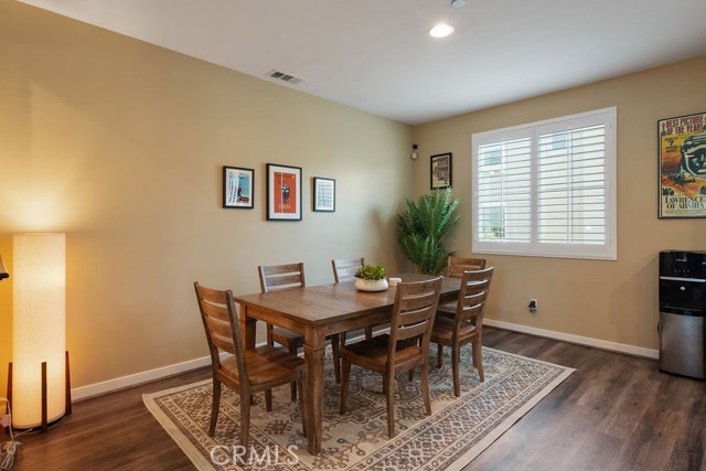 Formal dining area
