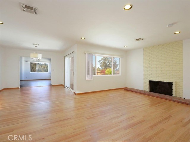 Living Room with Fireplace