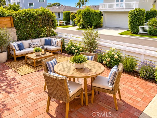 The Front Yard is Spacious Offering Privacy for Outdoor Entertaining and a Secure Area for Kids to Play. Virtually Staged