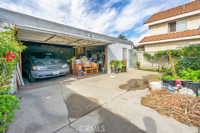 Garage with Extra Storage