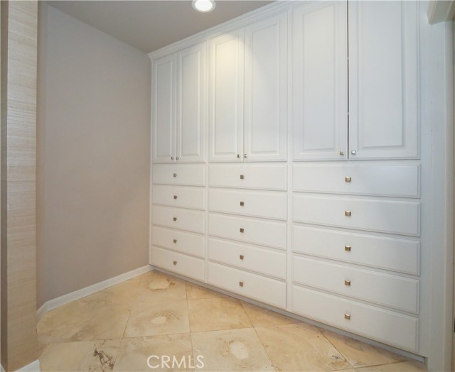 Built ins in primary bedroom