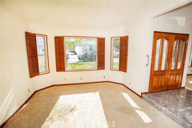 Living Room, shutters