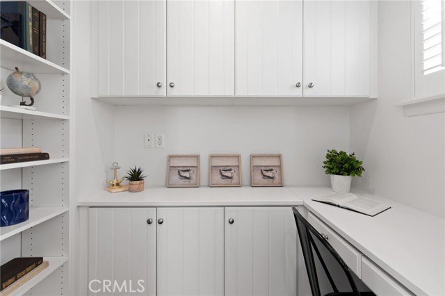 Separate office upstairs.