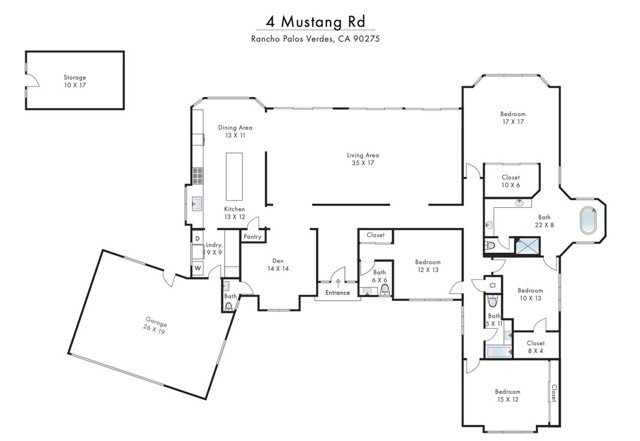 4 Mustang Road, Rancho Palos Verdes, California 90275, 4 Bedrooms Bedrooms, ,2 BathroomsBathrooms,Residential,Sold,Mustang,SB21211418