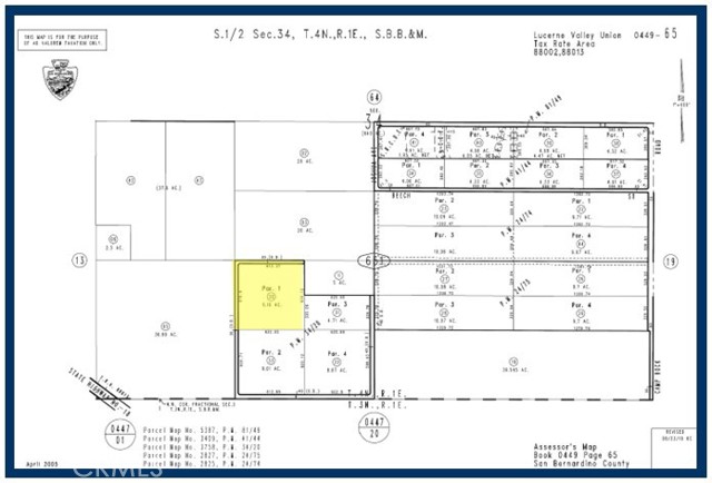 9 Minneola Road, Lucerne Valley, California 92356, ,Land,For Sale,9 Minneola Road,CRHD23166658