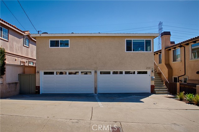 Front Unit with Massive oversize 4 car garage!