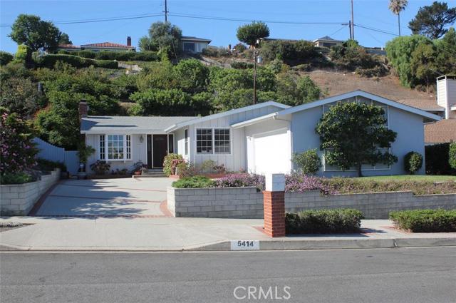 5414 Manitowac Drive, Rancho Palos Verdes, California 90275, 3 Bedrooms Bedrooms, ,1 BathroomBathrooms,For Sale,Manitowac,PV16181793