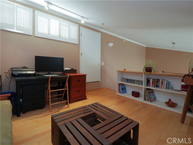 Loft with exit to roof Loft with exit to roof