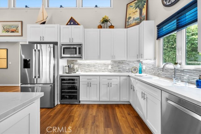 Amazing remodeled kitchen - counter space and storage galore!