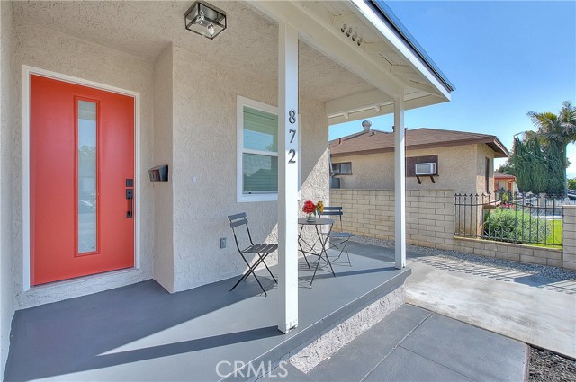 Brand New Front Door
Porch.