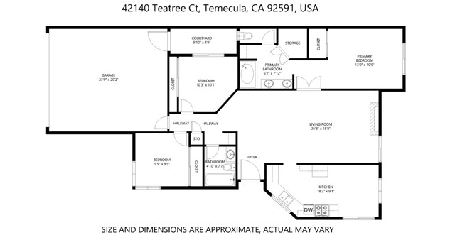 Detail Gallery Image 23 of 23 For 42140 Teatree Ct, Temecula,  CA 92591 - 3 Beds | 2 Baths