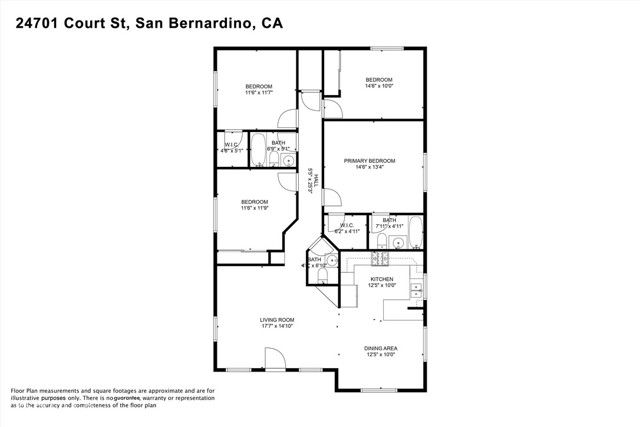 Detail Gallery Image 32 of 32 For 24701 Court St, San Bernardino,  CA 92410 - 4 Beds | 2/1 Baths