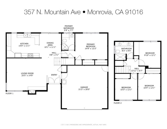 Detail Gallery Image 68 of 68 For 357 N Mountain Ave, Monrovia,  CA 91016 - 4 Beds | 2 Baths