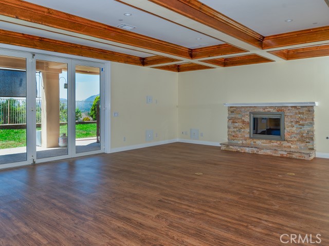 Family Room off the Kitchen