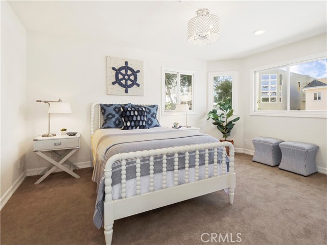 bedroom 2 with private bath and walk in closet