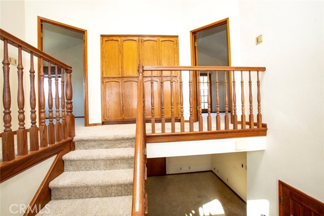 Upstairs hall storage