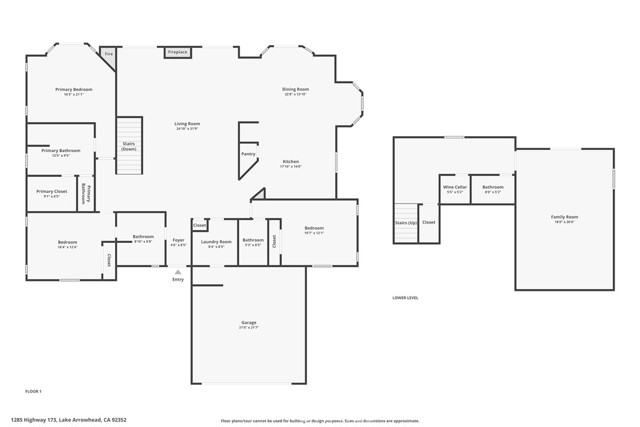 1285 N State Highway 173, Lake Arrowhead, California 92352, 4 Bedrooms Bedrooms, ,2 BathroomsBathrooms,Residential,For Sale,1285 N State Highway 173,CRIG24217261