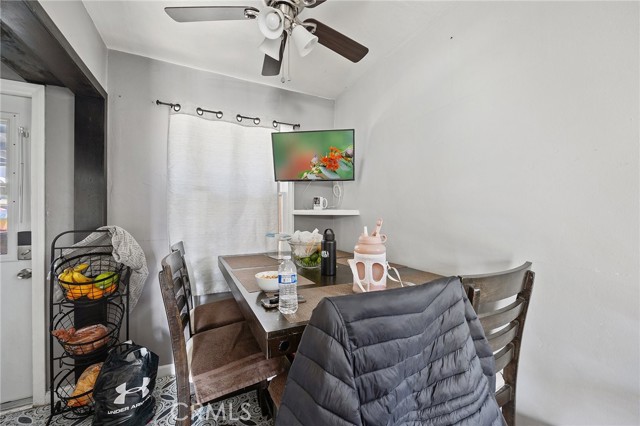 Front house dining area