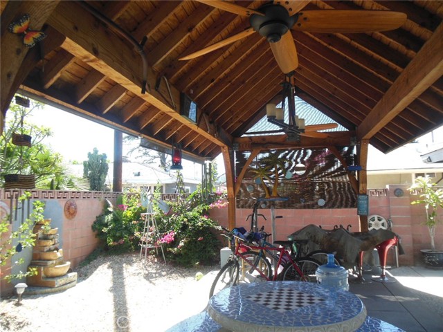 Covered Patio view