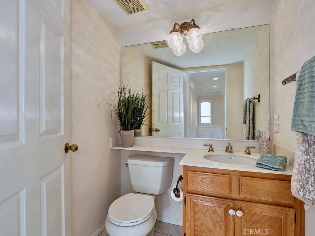Powder room downstairs