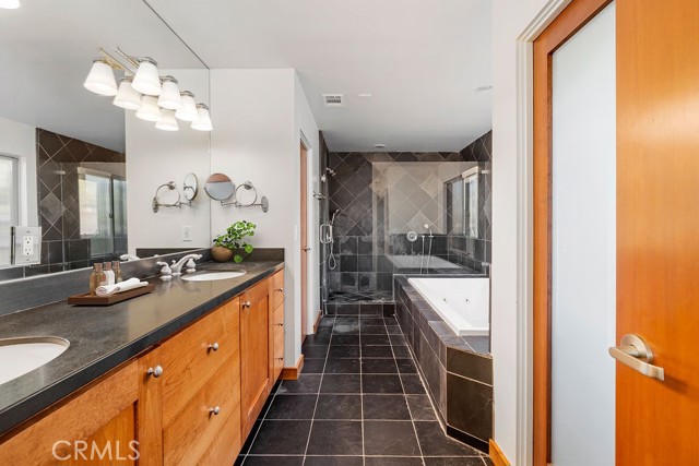 Lavish Amenities highlight your Primary Bathroom's desired personal touch *this photo has been digitally staged