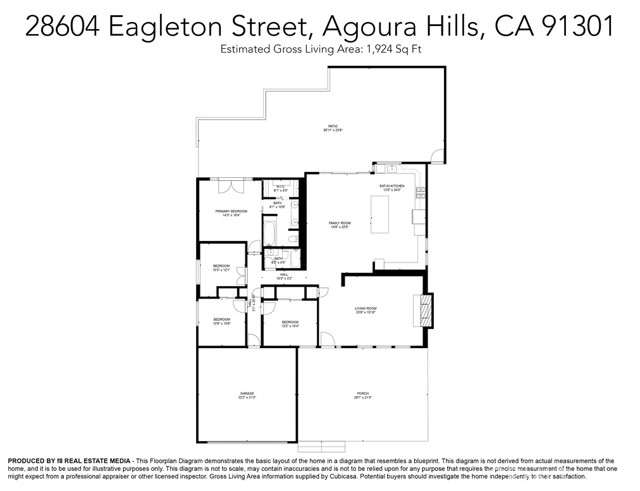 28604 Eagleton Street, Agoura Hills, California 91301, 4 Bedrooms Bedrooms, ,2 BathroomsBathrooms,Single Family Residence,For Sale,Eagleton,SR24066123