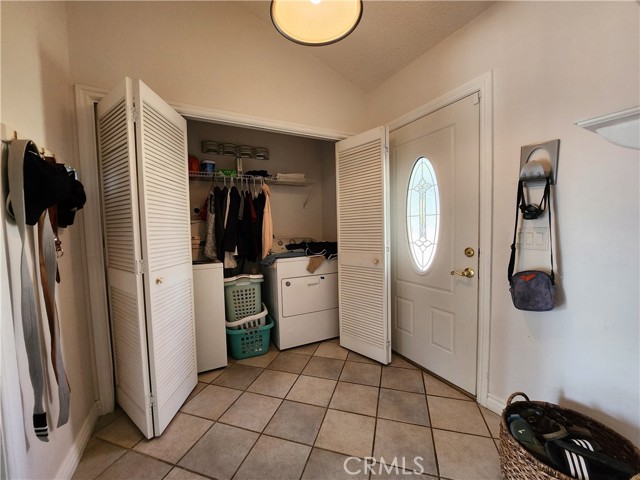 Laundry area