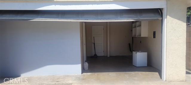 Garage- separate storage room and bathroom.