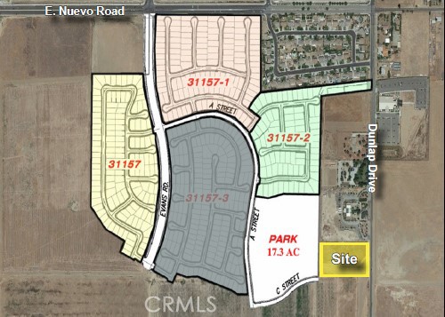 Detail Gallery Image 2 of 7 For 0 Dunlap Drive, Perris,  CA 92571 - – Beds | – Baths