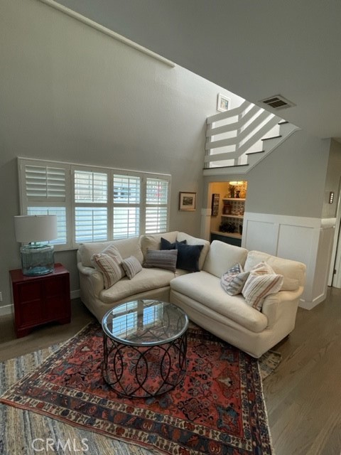 Family Room with Wet Bar