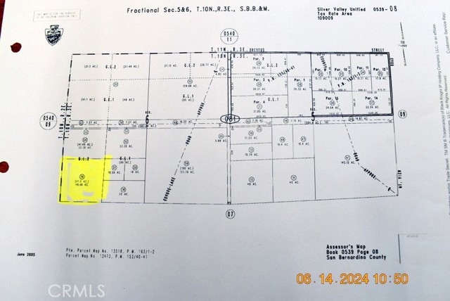 Detail Gallery Image 1 of 1 For 0 Ap# 0539-081-15-0000, Newberry Springs,  CA 95843 - – Beds | – Baths