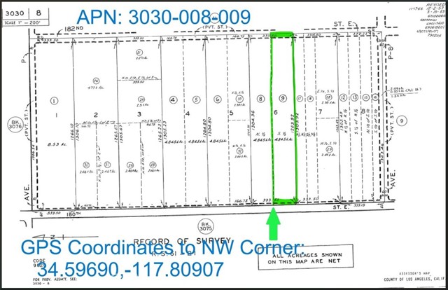 39280 180th Street, Palmdale, California 93591, ,Land,For Sale,39280 180th Street,CRHD23212643